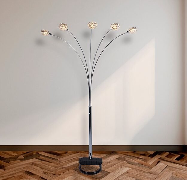 4890F HALF MOON FLOOR LAMP
