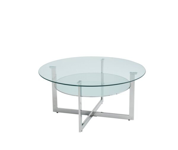 Emma 3PC Coffee Table Set Silver