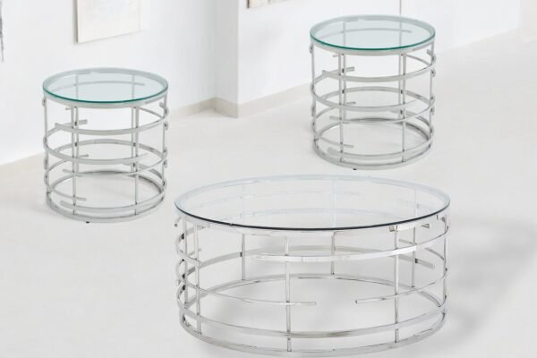 Photoroom_20250225_233738.jpg Kelly 3 PC Coffee Table Set - Silver