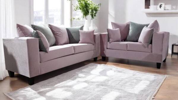 Baby Pink Sofa & Loveseat (COMING SOON)