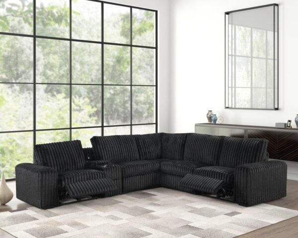 ameliablack2_orig.jpeg Amelia Black Power Reclining Sectional (w/ Bluetooth Speakers)