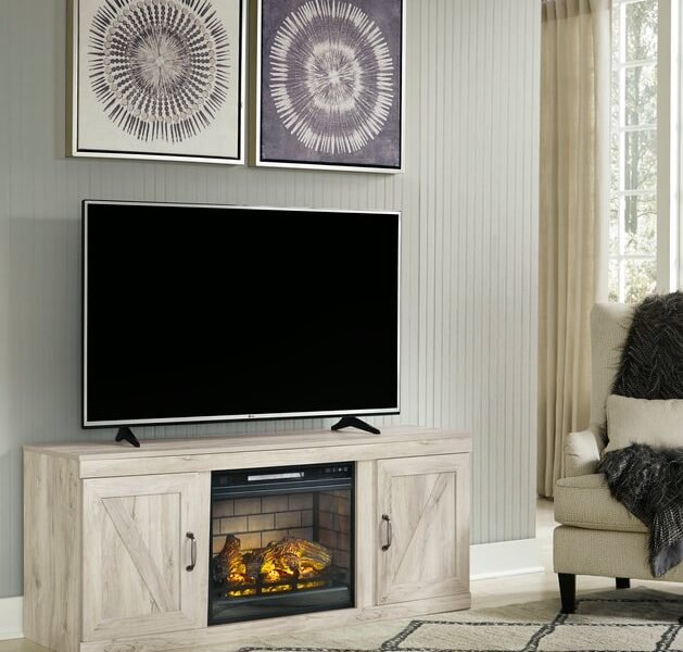 EW0331-268 - TV Stand w/Fireplace 60"L