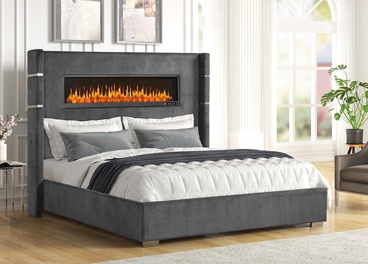 X-Fire Grey Bed