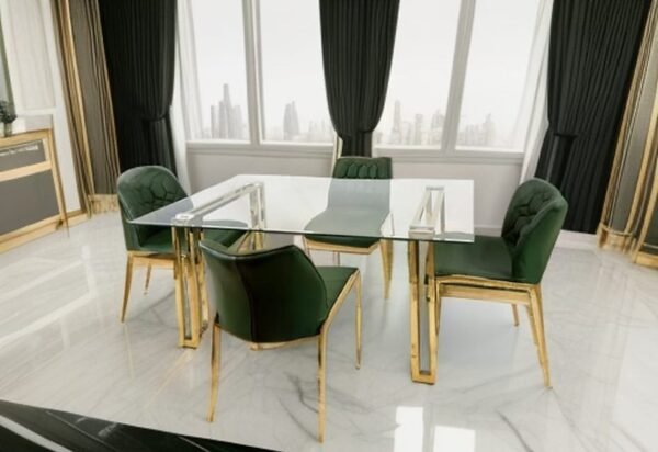 fb1f08_15a2717357104baabd01294a7cc9b6e3mv2.jpg Molly 5 PC Rectangle Green & Gold Dining Set