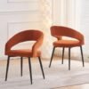 Jordan 5PC Dining Set Terracotta