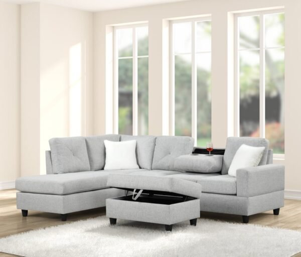 rocketgray_orig-1.jpg Rocket Gray Reversible Sectional