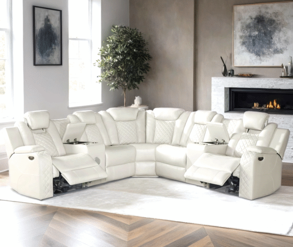 spaceship-white_orig.png Spaceship Sand Power Reclining Sectional (Power Headrests)